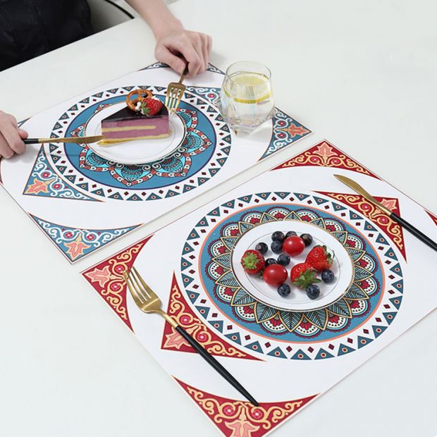 Factory Oem Heat Resistant Silicone Placemat