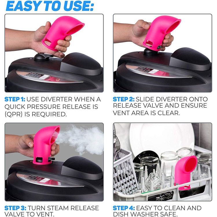 Steam Release Diverter