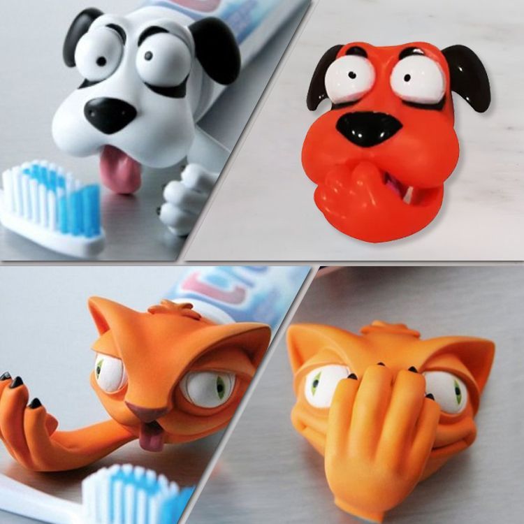 Cartoon Toothpaste cap