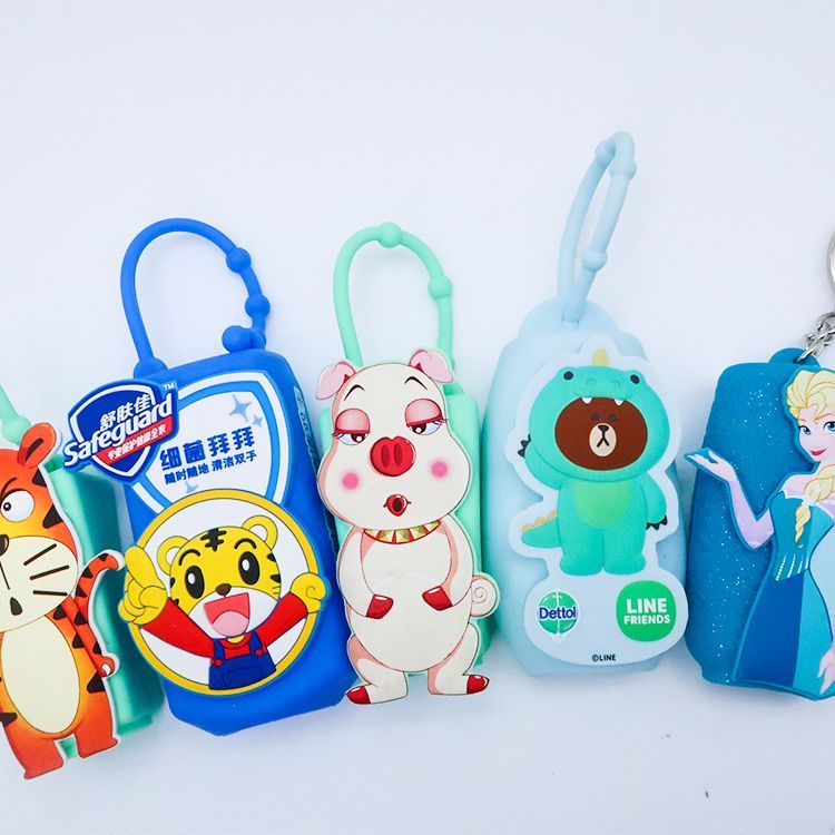 hand sanitizer bottle silicone cover