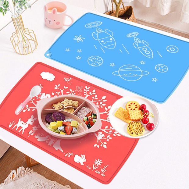 Custom Kids Dinning Silicone Place mat
