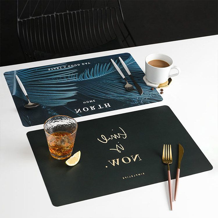 Custom silicone placemat