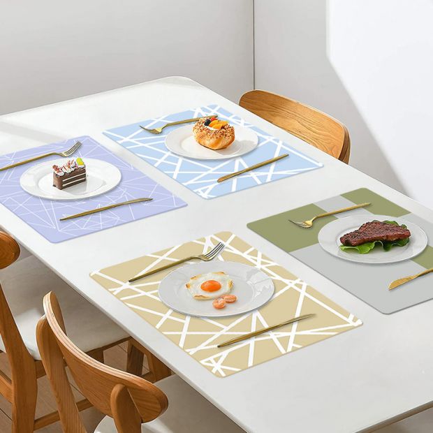 Eco-Friendly Multi Color Silicone Placemat