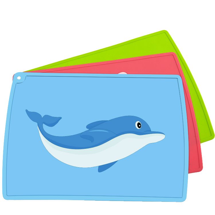 colorful silicone table mat